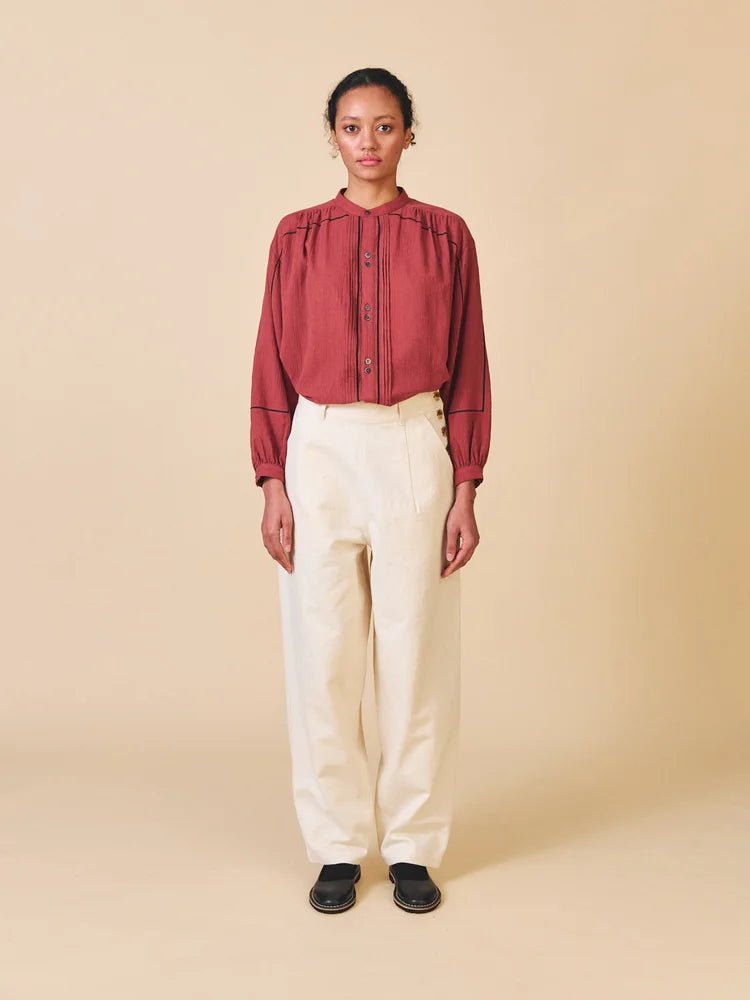 Sideline Pia Jeans Oat - Steranko Clothing Manchester