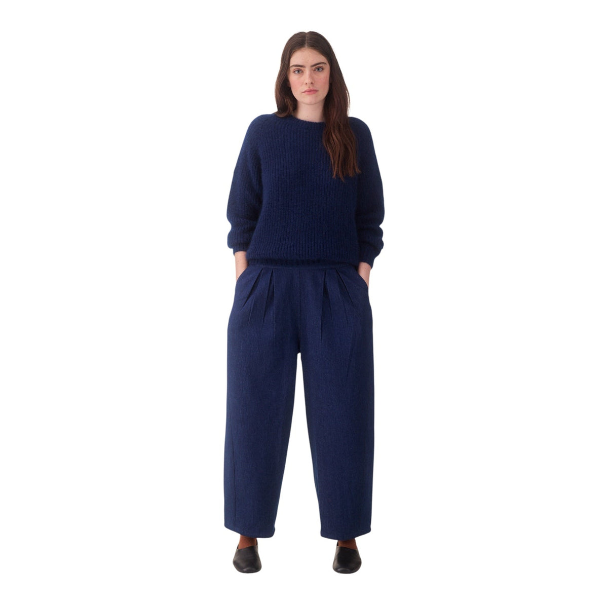 Sideline Poppy Trouser Denim - Steranko Clothing Manchester