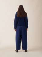 Sideline Poppy Trouser Denim - Steranko Clothing Manchester