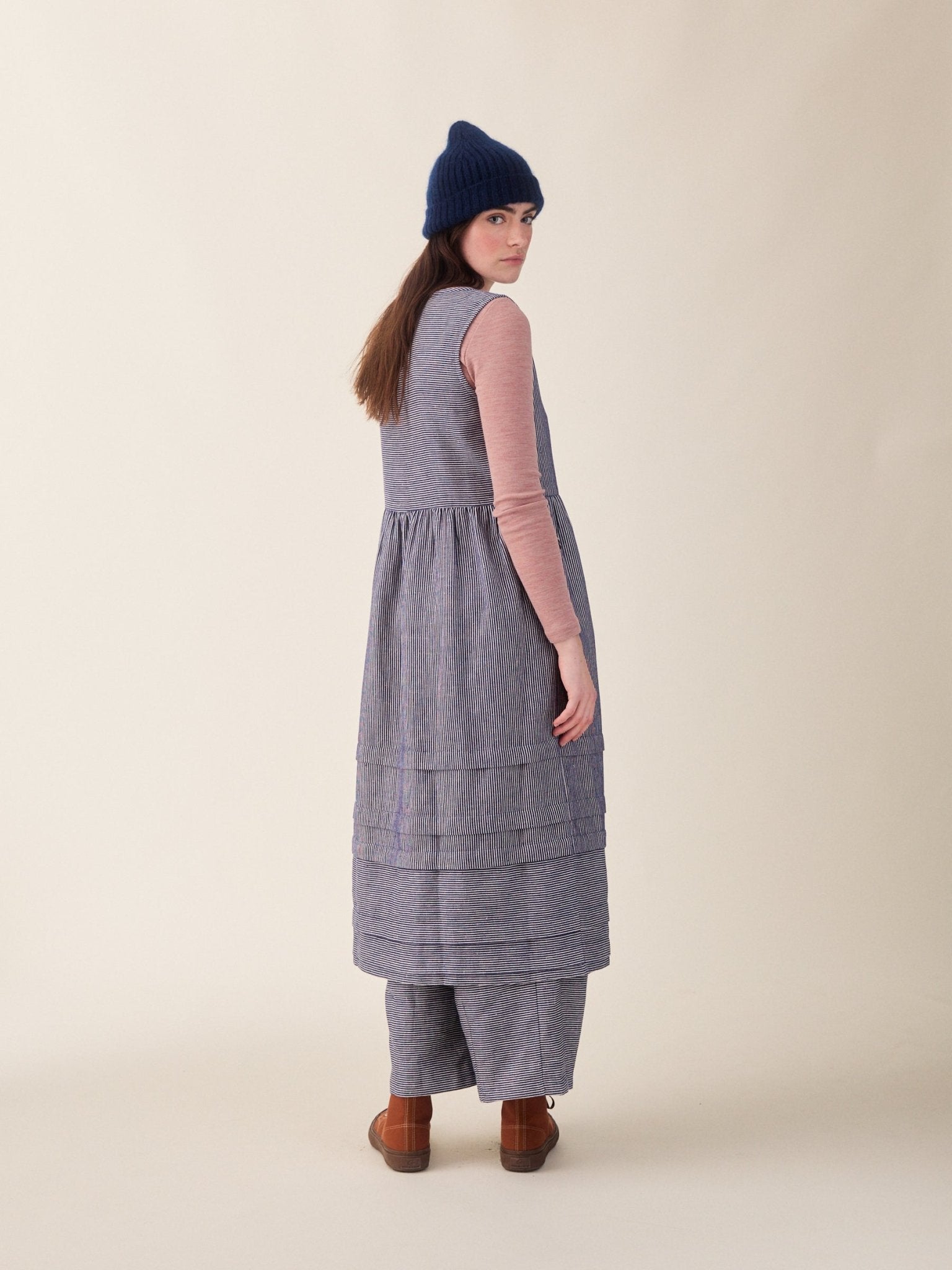 Sideline Robbie Dress Railroad Stripe - Steranko Clothing Manchester