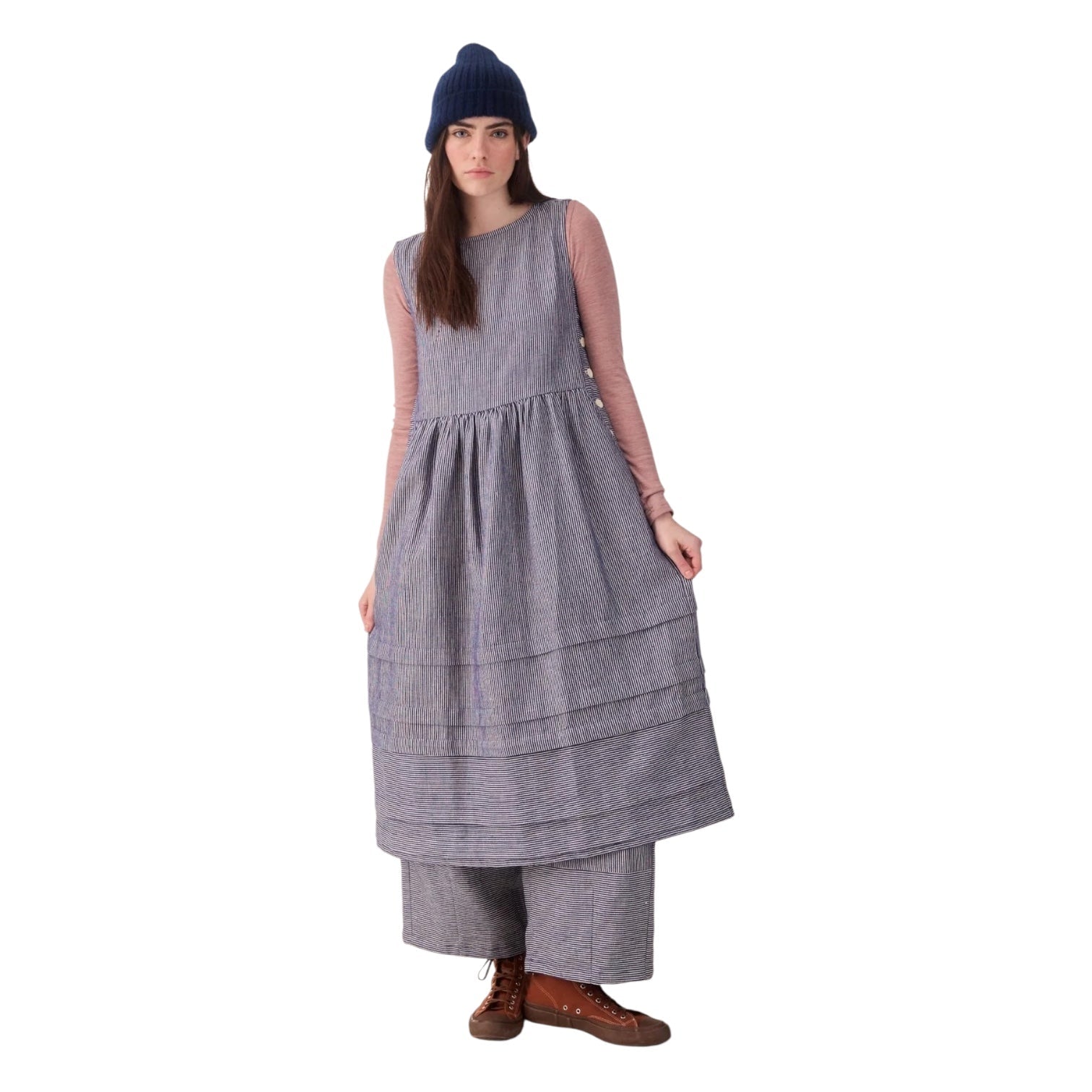 Sideline Robbie Dress Railroad Stripe - Steranko Clothing Manchester