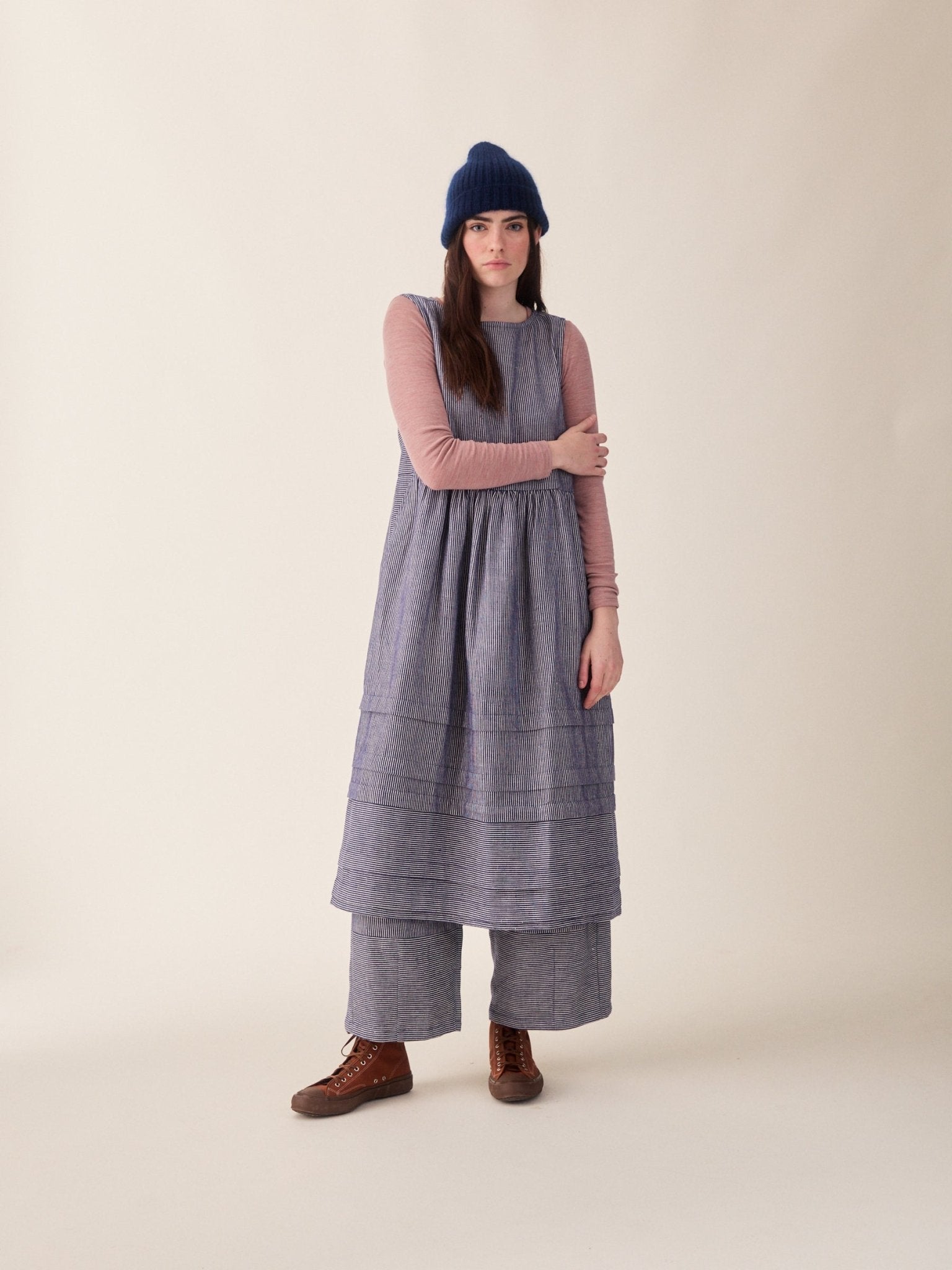 Sideline Robbie Dress Railroad Stripe - Steranko Clothing Manchester