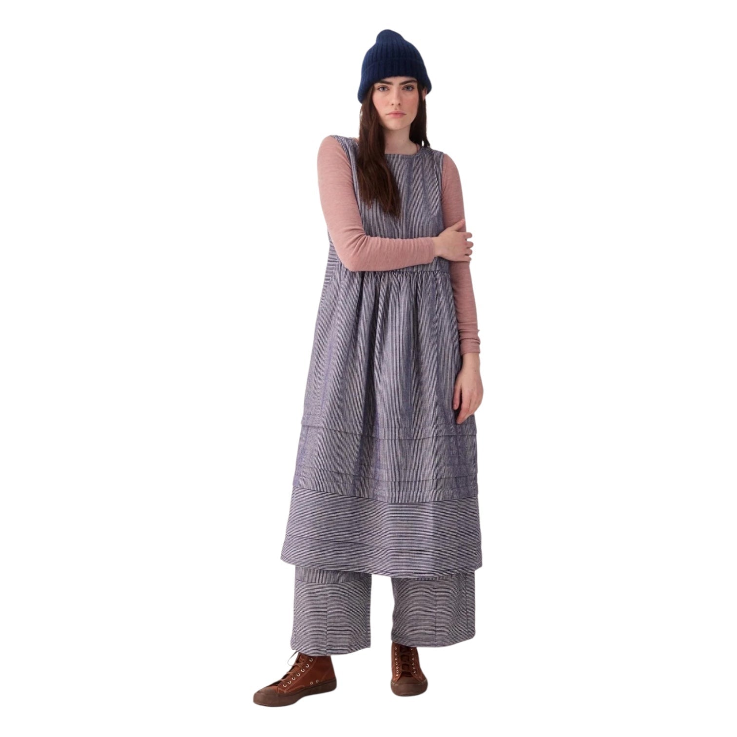 Sideline Robbie Dress Railroad Stripe - Steranko Clothing Manchester