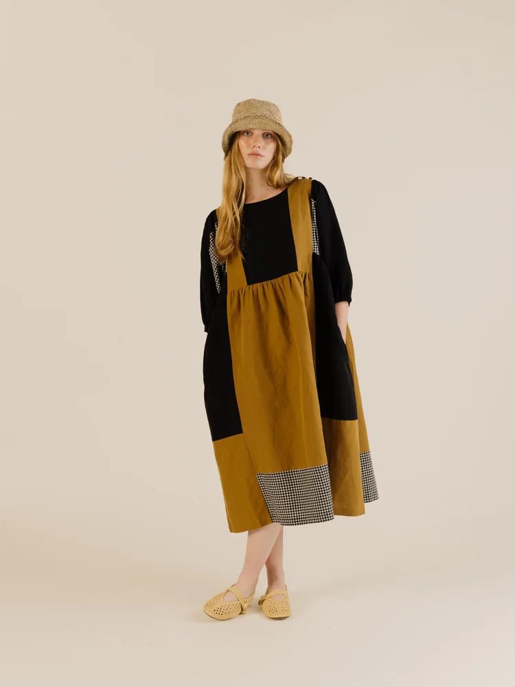 Sideline Winnie Dress Patchwork Mix - Steranko Clothing Manchester