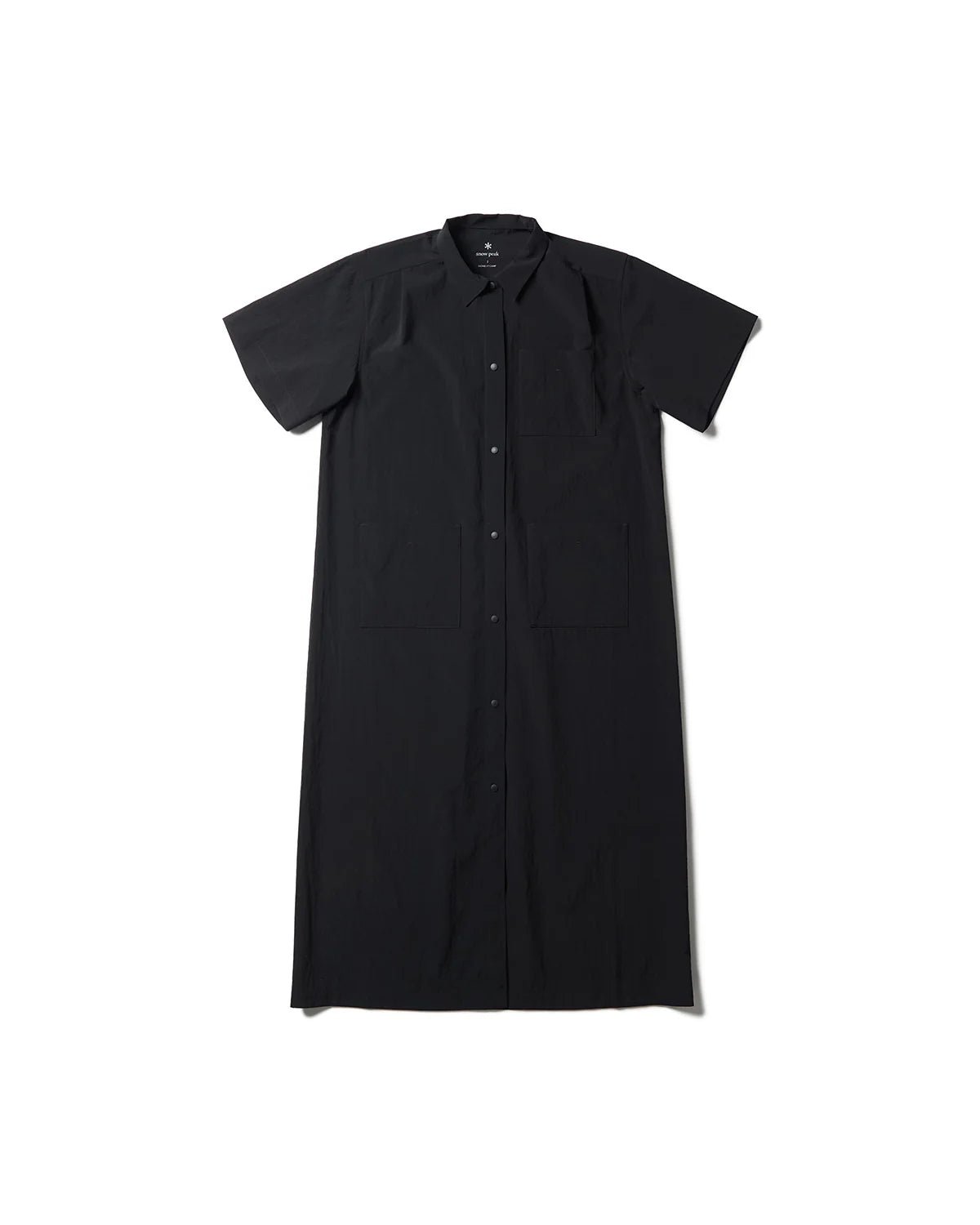 Snow Peak Breathable Quick Dry Dress Black - Steranko Clothing Manchester