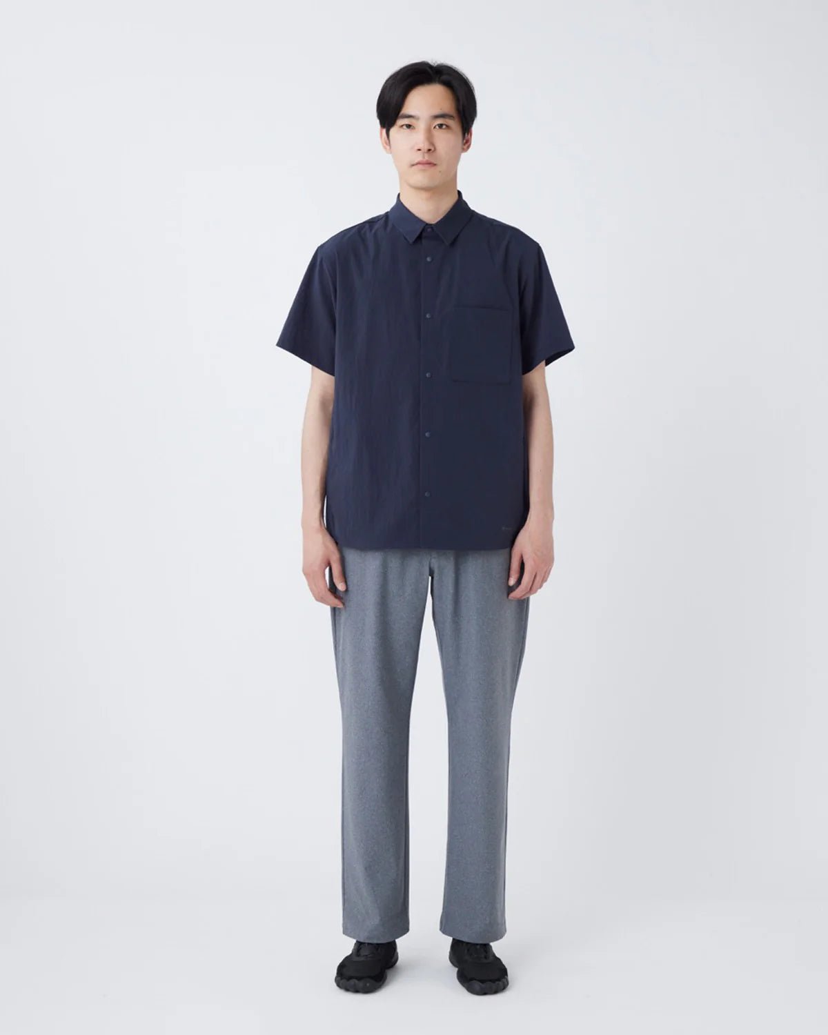 Snow Peak Breathable Quick Dry S/S Shirt Dark Navy - Steranko Clothing Manchester