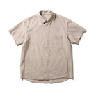 Snow Peak Breathable Quick Dry S/S Shirt Greige - Steranko Clothing Manchester