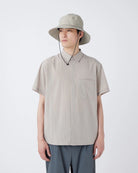 Snow Peak Breathable Quick Dry S/S Shirt Greige - Steranko Clothing Manchester