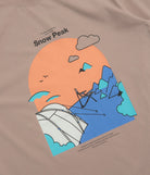 Snow Peak Camping Graphic Tee Beige - Steranko Clothing Manchester