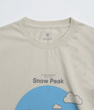 Snow Peak Camping Graphic Tee Ivory - Steranko Clothing Manchester