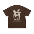 Snow Peak Elemental Balance T-Shirt Brown - Steranko Clothing Manchester