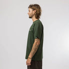Snow Peak Elemental Balance T-Shirt Dark Green - Steranko Clothing Manchester
