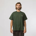 Snow Peak Elemental Balance T-Shirt Dark Green - Steranko Clothing Manchester