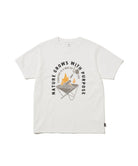 Snow Peak Fireplace Dry T-Shirt Off - White - Steranko Clothing Manchester