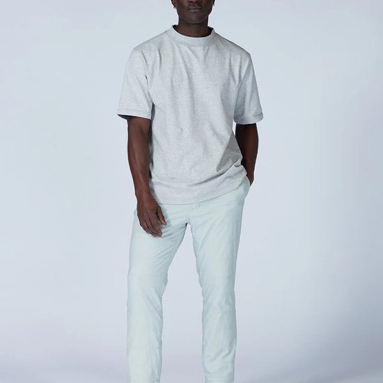 Snow Peak Heavy Mock Neck T-Shirt Ecru - Steranko Clothing Manchester