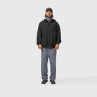 Snow Peak Kasuri Ripstop Jacket Black - Steranko Clothing Manchester
