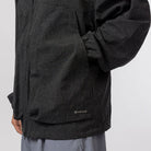 Snow Peak Kasuri Ripstop Jacket Black - Steranko Clothing Manchester