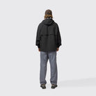 Snow Peak Kasuri Ripstop Jacket Black - Steranko Clothing Manchester