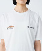 Snow Peak Northland Trout Dry T-Shirt Off - White - Steranko Clothing Manchester