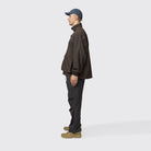 Snow Peak Nylon Double Rip Anorak Dark Brown - Steranko Clothing Manchester