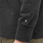 Snow Peak Recycled Cotton LS Heavyweight T-Shirt Black - Steranko Clothing Manchester