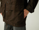 Snow Peak Takibi Chino Cargo Jacket Dark Brown - Steranko Clothing Manchester
