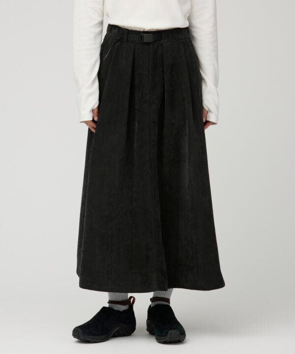 Snow Peak Technical Corduroy Skirt Dark Brown - Steranko Clothing Manchester