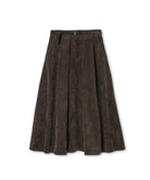 Snow Peak Technical Corduroy Skirt Dark Brown - Steranko Clothing Manchester