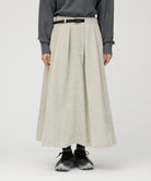 Snow Peak Technical Corduroy Skirt Ivory - Steranko Clothing Manchester