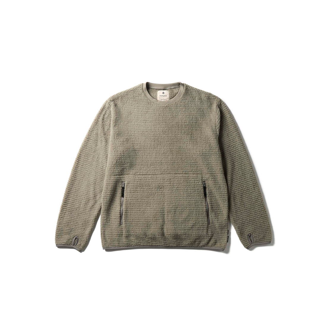 Snow Peak Thermo Control Pullover Grey - Steranko Clothing Manchester