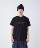 Snow Peak Topographic T-Shirt Black - Steranko Clothing Manchester