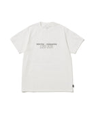 Snow Peak Topographic T-Shirt Off - White - Steranko Clothing Manchester