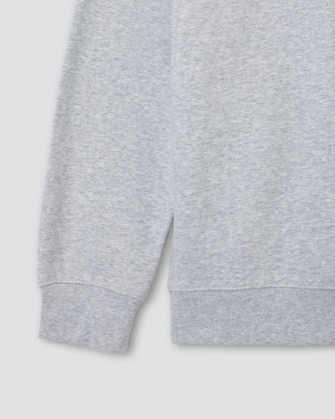 Stan Ray Chenille Patch Crew Sweat Heather Grey / Pine Needle - Steranko Clothing Manchester