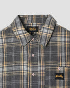Stan Ray Flannel Shirt Charcoal - Steranko Clothing Manchester