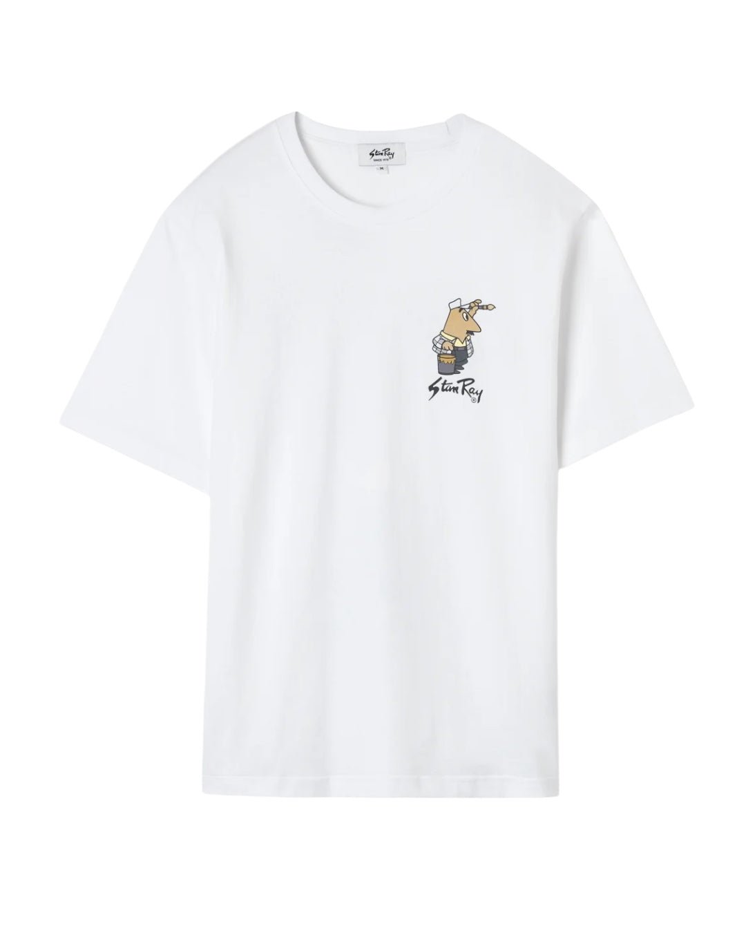 Stan Ray Painter Apparel Tee White - Steranko Clothing Manchester