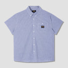 Stan Ray S/S Flannel Shirt Blue Gingham - Steranko Clothing Manchester