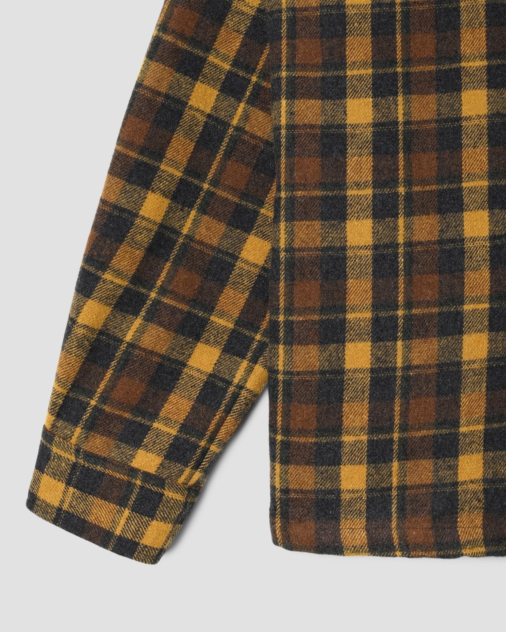 Stan Ray Zip Shirt Acorn Plaid - Steranko Clothing Manchester