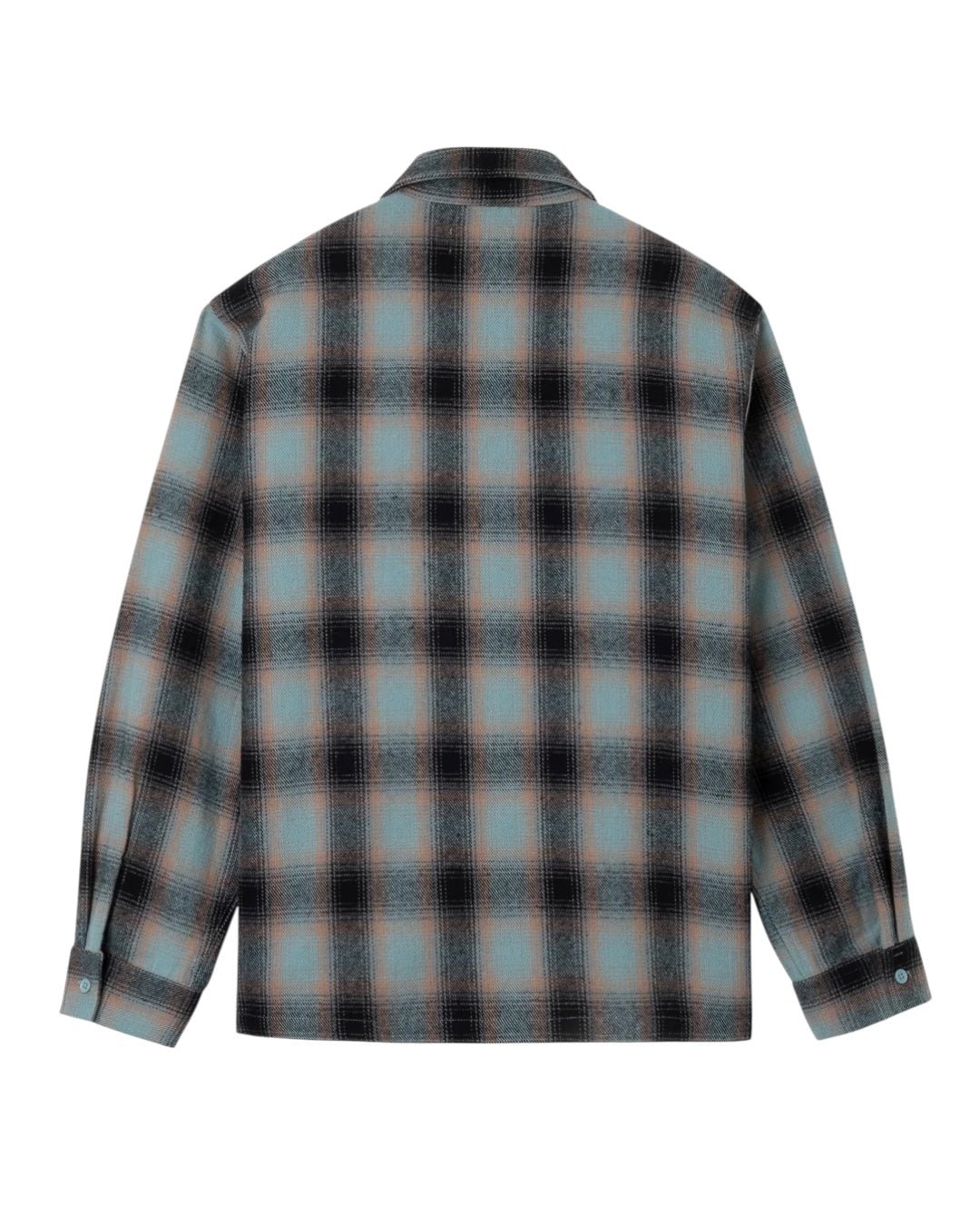 Stan Ray Zip Shirt Blue / Pink Check - Steranko Clothing Manchester