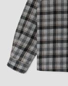 Stan Ray Zip Shirt Charcoal Plaid - Steranko Clothing Manchester
