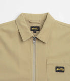 Stan Ray Zip Shirt Eucalyptus Bedford Cord - Steranko Clothing Manchester
