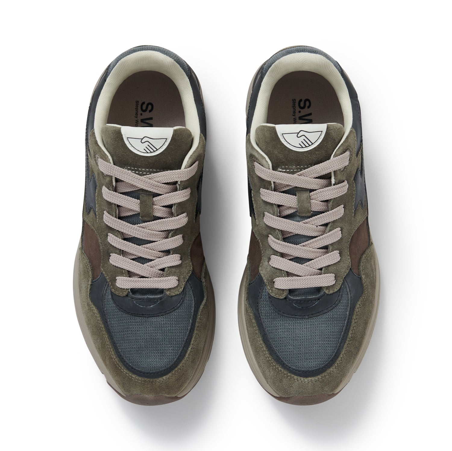 Stepney Workers Club Amiel S - Strike Geo - Merged Woodland - Steranko Clothing Manchester