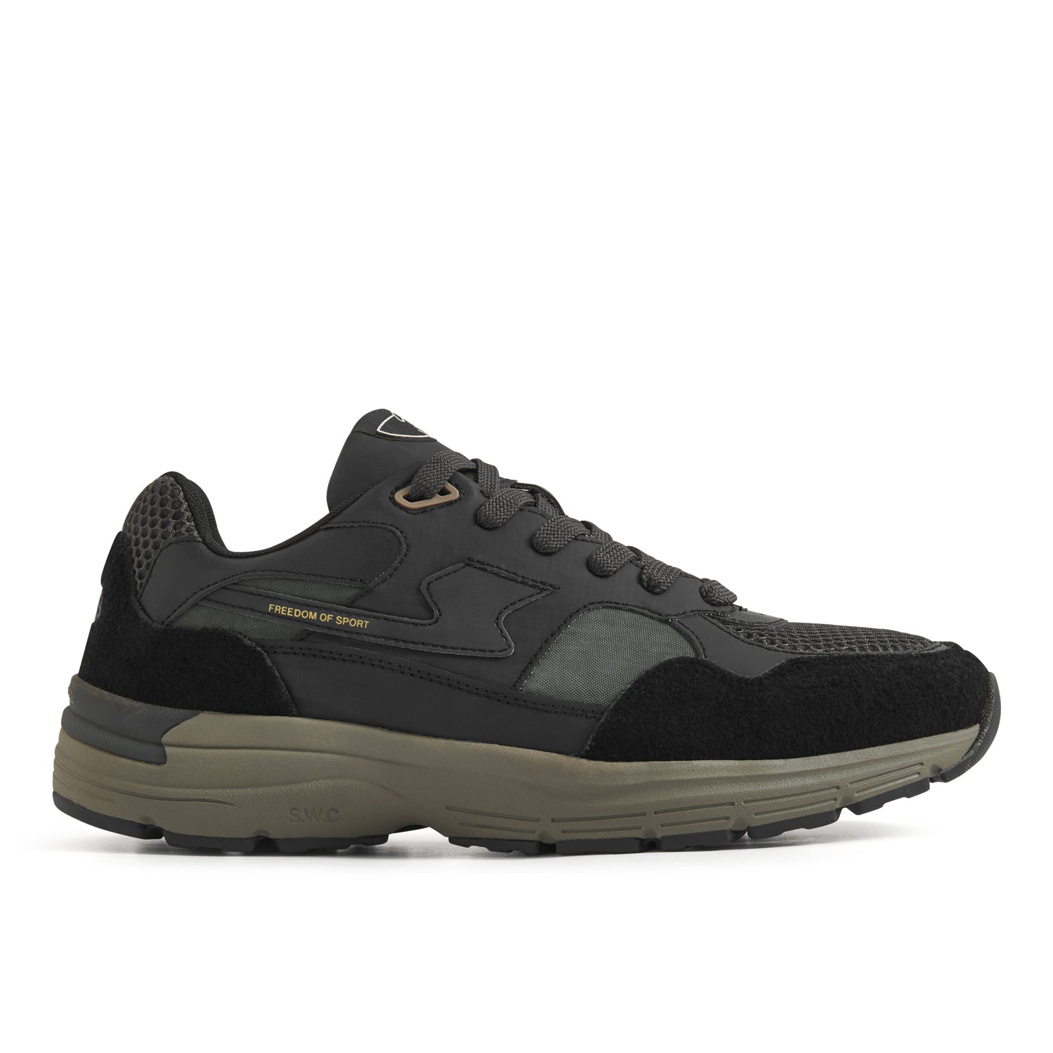 Stepney Workers Club Amiel S - Strike Tech Mix II Black / Black - Steranko Clothing Manchester