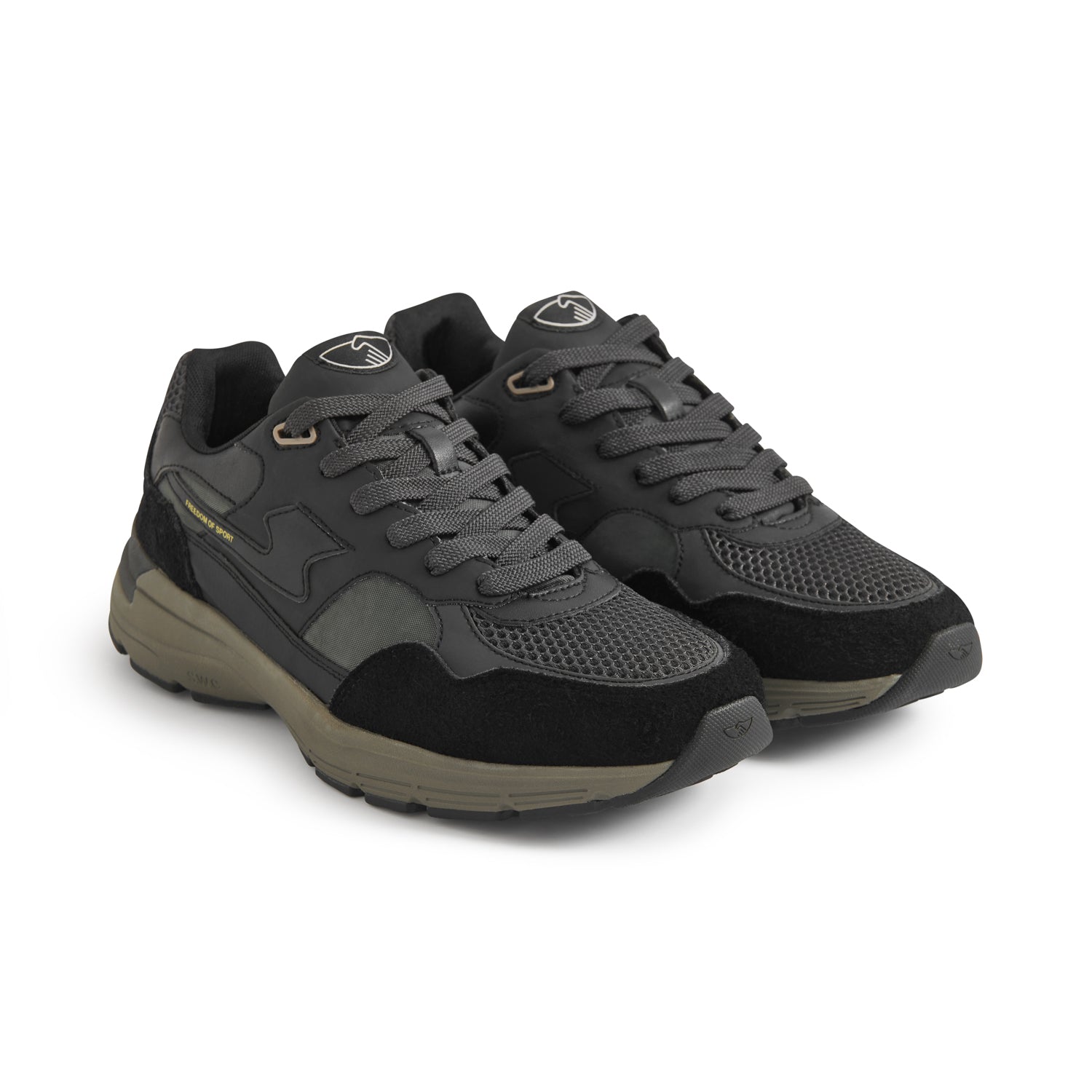 Stepney Workers Club Amiel S - Strike Tech Mix II Black / Black - Steranko Clothing Manchester