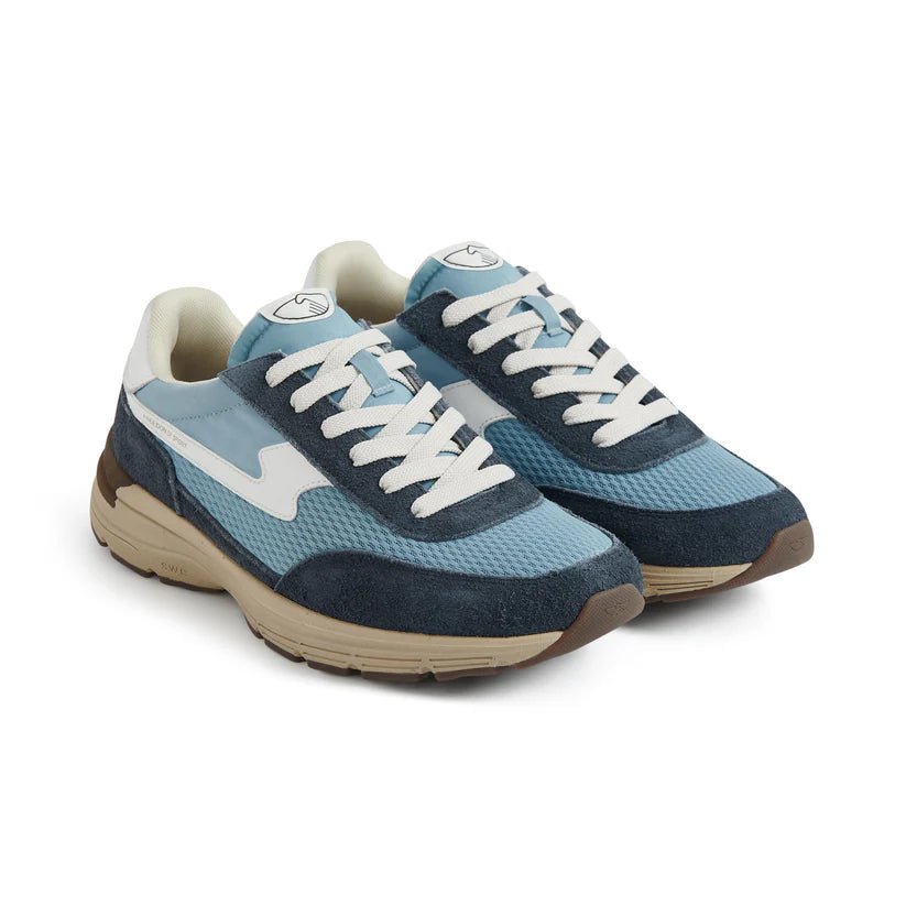 Stepney Workers Club Osier S - Strike Geo - Merged II Midnight Blue - Steranko Clothing Manchester