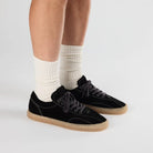 Stepney Workers Club Surma Suede Black - Steranko Clothing Manchester