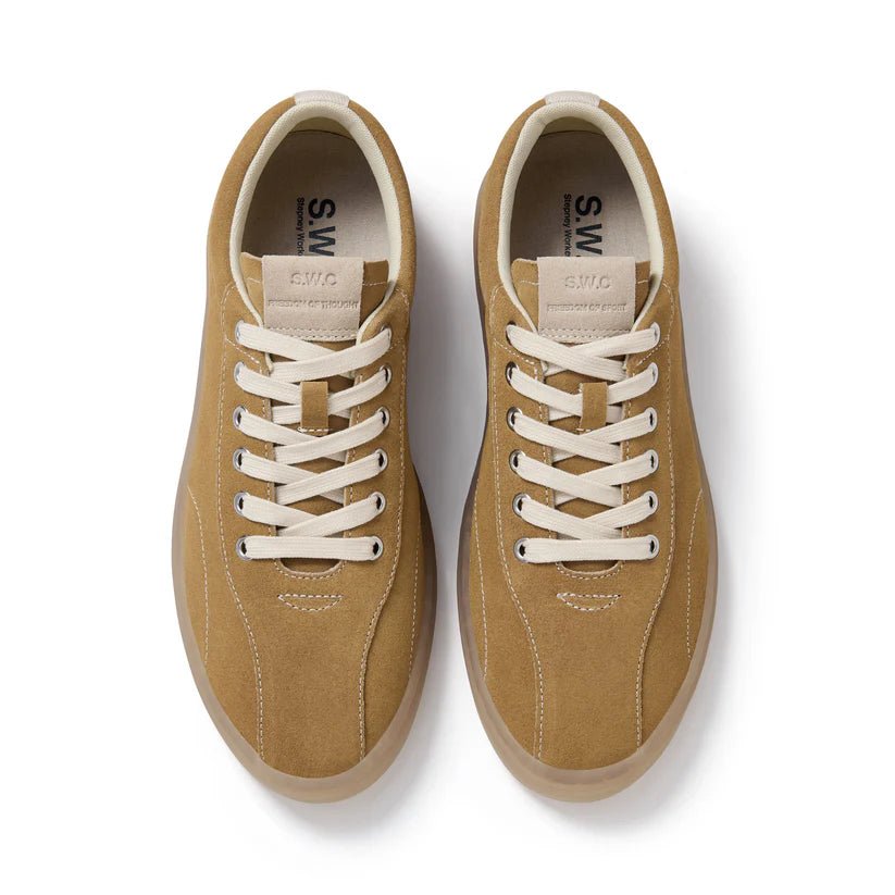 Stepney Workers Club Surma Suede Camel - Steranko Clothing Manchester