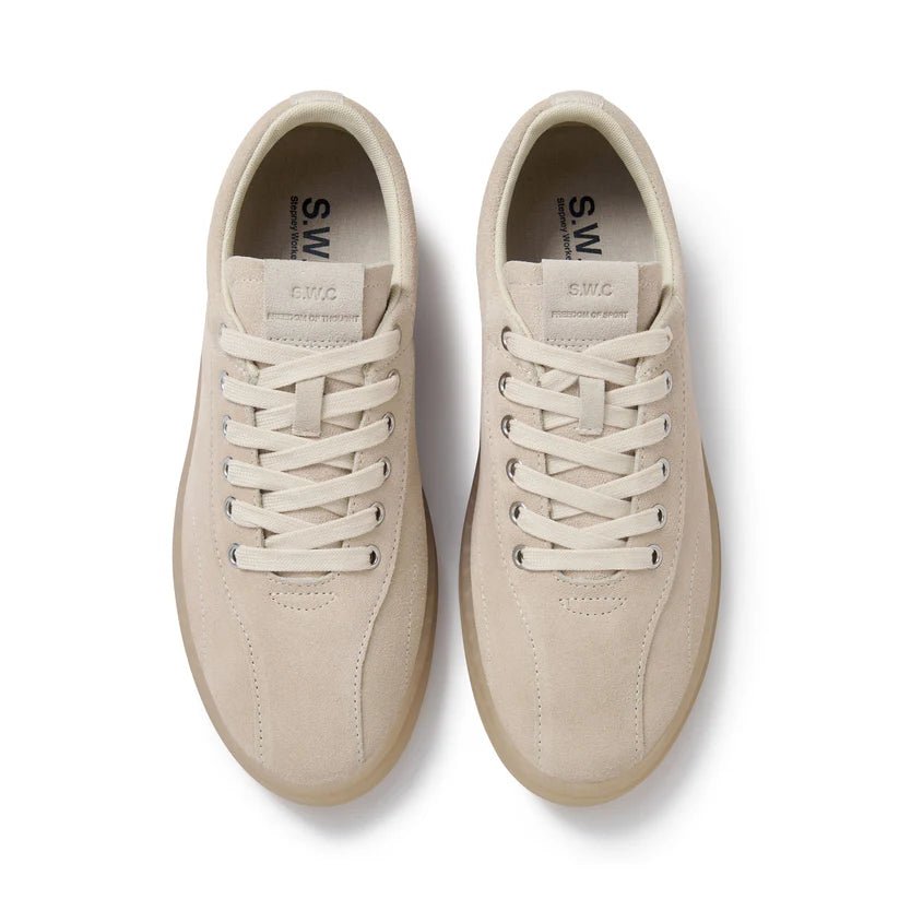 Stepney Workers Club Surma Suede Oat - Steranko Clothing Manchester