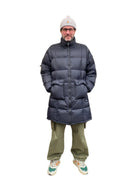 Taion Long Volume Down Coat Black - Steranko Clothing Manchester