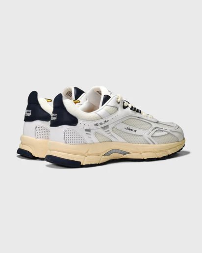 The Mercer Brand Re - Run Vintage White Blue - Steranko Clothing Manchester