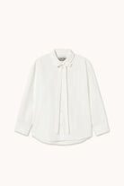 The Tiny Big Sister Bow Neck Shirt Off White - Steranko Clothing Manchester
